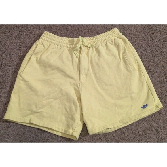 Rare Adidas Shmoo 5.5" Shorts Yellow Tint FM1365 Men's Size Medium - Picture 1 of 6